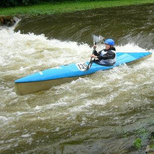 První sjezdové závody, Opava 2010 a mnou tenkrát velmi obávaný válec / F: archiv SK Vltava