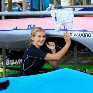 poslední přípravy před závodem vždy s úsměvem / F: archiv ČSK 