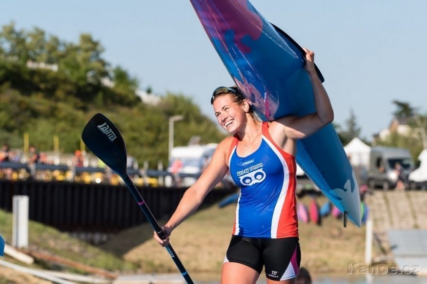 Mistrovství ČR v rychlostní kanoistice Račice / F: archiv ČSK