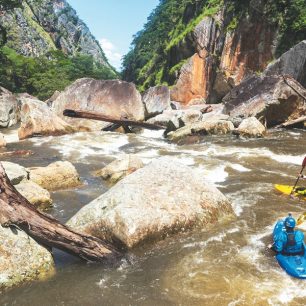 Začátek obnášecího úseku na Hroni / F: David Vory Sodomka