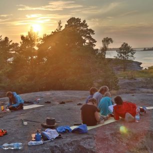 Podvečerní romantika na V. Örholmenu / F: archiv expedice