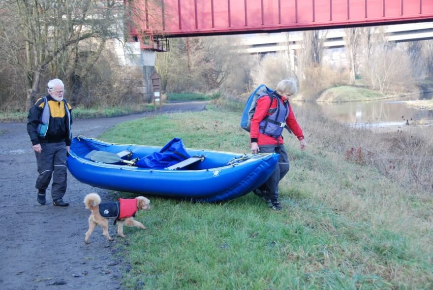 Jediným zvířecím vodákem byl ten den Deny / F: Tonda Junek